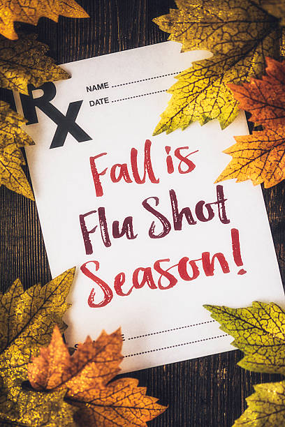 istock Preventative healthcare. Fall is flu shot season 612370678