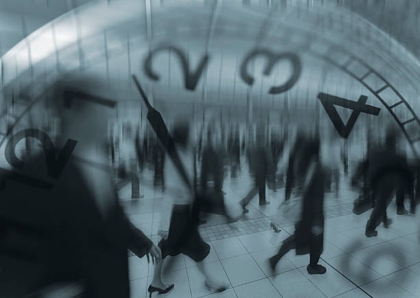 istock City Commuters and Pocket Watch 612377078