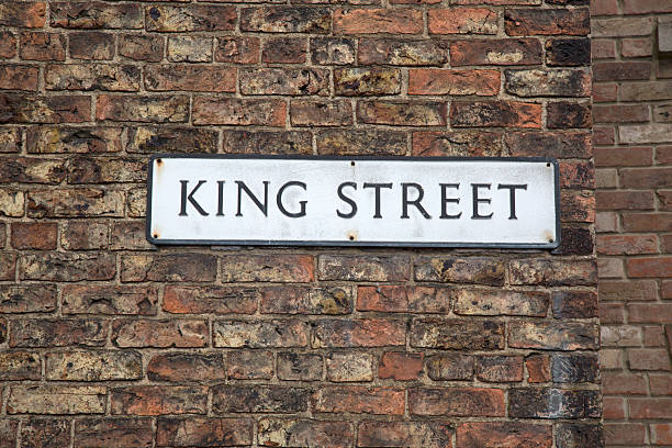 istock King Street Road Sign 612379864