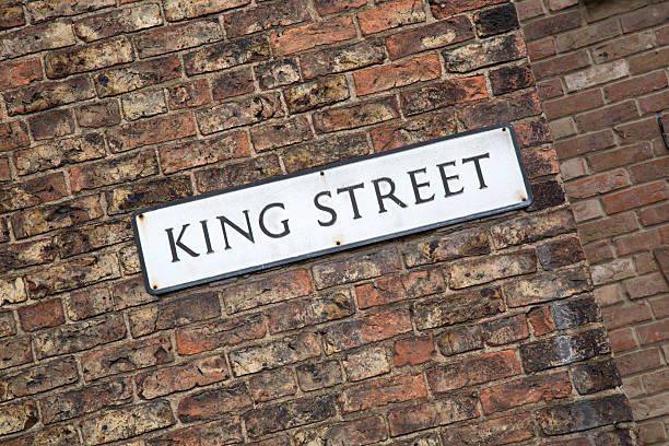istock King Street Road Sign 612380174