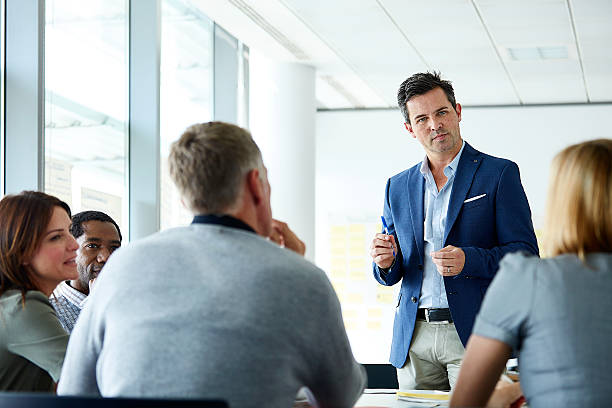 istock He's a man with a plan for the company 612387392