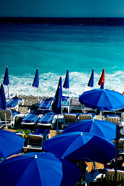 istock Beach at Nice, France 612389042