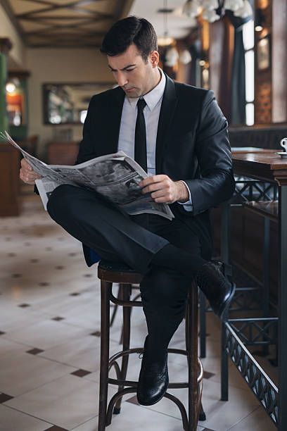 istock Break for coffee and news 612389568