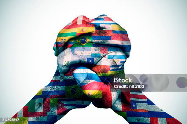 The Latin American Countries Stock Photo - Download Image Now - Flag, Latin America, Latin American and Hispanic Ethnicity