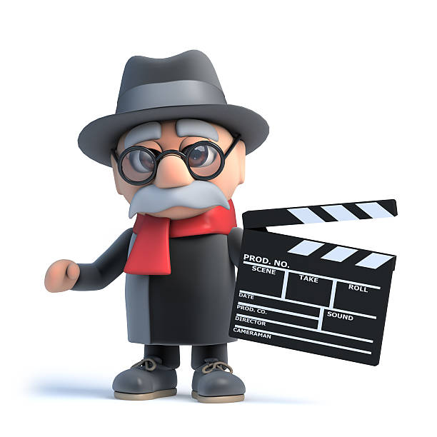 istock 3d Grandpa makes a movie 612399450