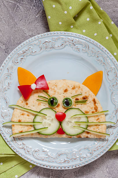istock breakfast for kids with cat quesadilla 612399666