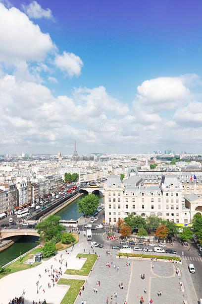 istock skyline of Paris, France 612400878