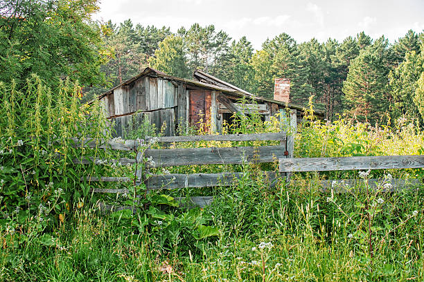 istock old abandoned wooden house 612403276