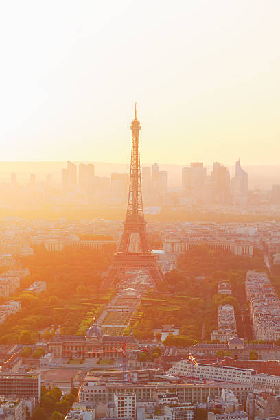 istock Eiffel Tower and Paris cityscape 612404710