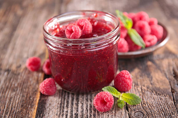 raspberry jam raspberry jam Raspberries stock pictures, royalty-free photos & images
