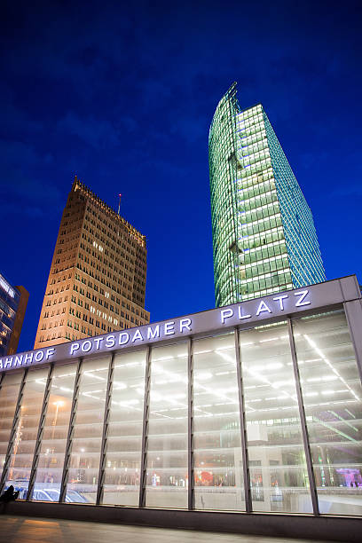 istock Railway station in Potsdamer Platz - Berlin 612420022