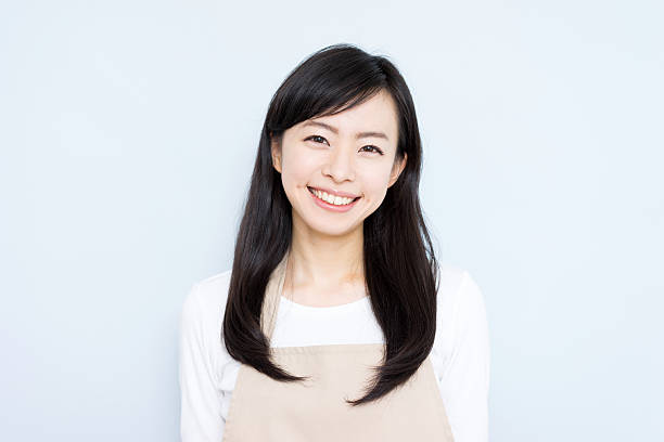 istock Woman wearing an apron 612478562
