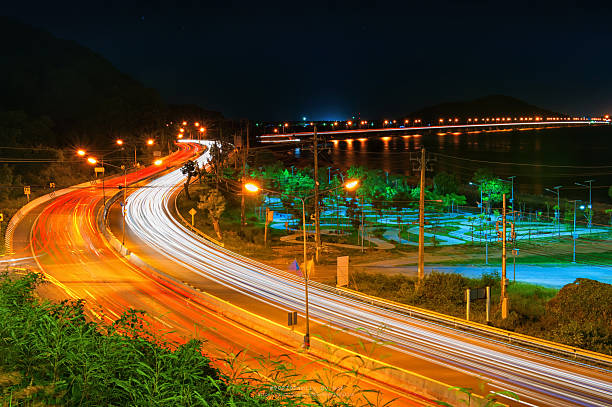 istock Faster speed of light road 612479786