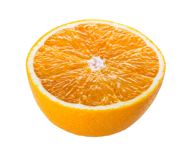 istock fresh orange fruit  isolated on white background with clipping Path 612481940