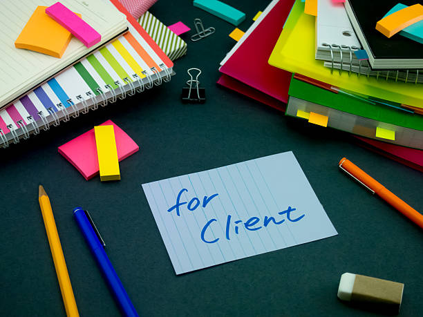 istock Somebody Left the Message on Your Working Desk; For Client 612482232