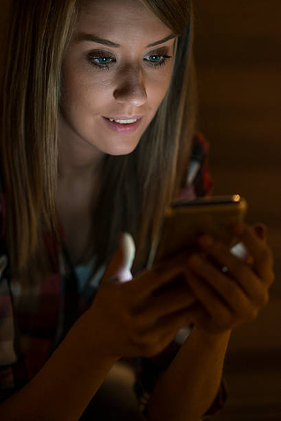istock Woman Surfing internet courses, reading books, watching videos, texting message. 612482568