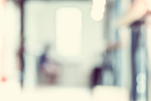 istock Blurred background,People in Coffee shop blur background with bo 612482706