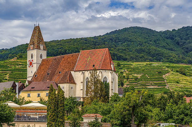 istock church of St. Maurice, Spitz, Austria 612483914