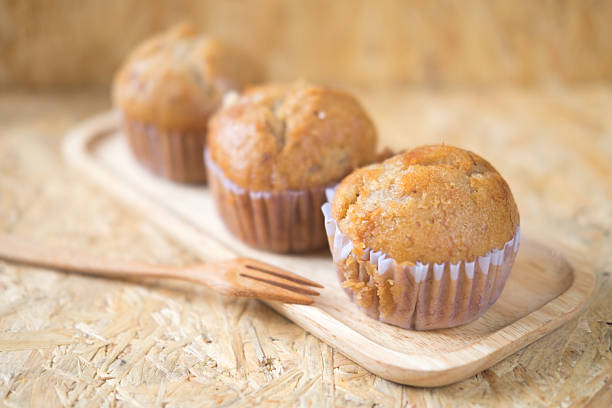 istock Fresh baked muffins from oven, selective focus 612484494