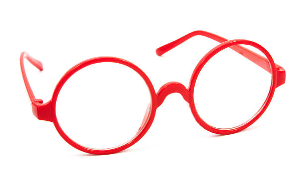 istock red fashion glasses isolated on white 612485666