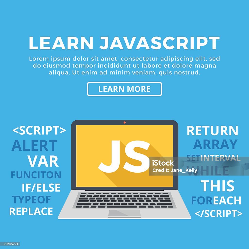 Laptop with JS word. Learn Javascript, web development, programming, coding Laptop with JS word on screen. Learn Javascript, web development, programming, coding concept. Modern graphic for web banners, website, printed materials, infographics. Flat design vector illustration Coding stock vector Laptop with JS word. Learn Javascript, web development, programming, coding Laptop with JS word on screen. Learn Javascript, web development, programming, coding concept. Modern graphic for web banners, website, printed materials, infographics. Flat design vector illustration Coding stock vector