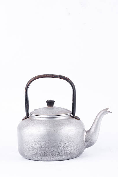 istock old vintage retro Kettle on white background drink isolated 612489890