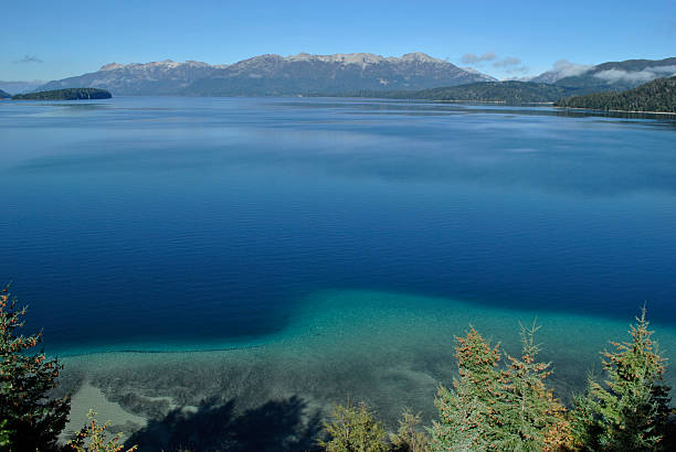Driving the seven lake route from Bariloche through breathtaking nature. This is one of the many beautiful lakes