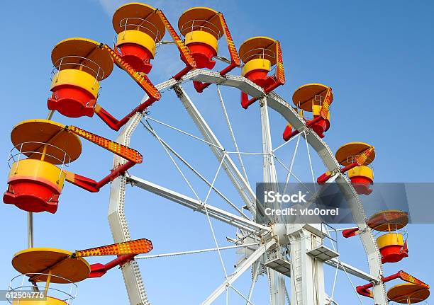 Ferris Wheel Stock Photo - Download Image Now - Abstract, Anniversary, Blue