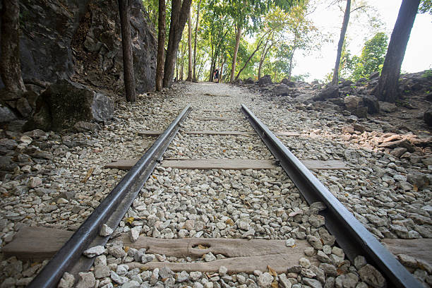 istock Thailand Kanchanaburi Hillfire Pass Death Railway 612506542