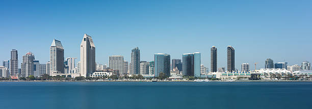 サンディエゴの街並み  - day san diego california harbor downtown district ストックフォトと画像