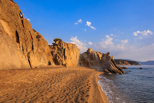 istock Ierissos-Kakoudia beach, Greece 612511056