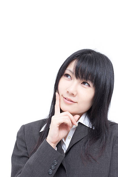 istock Japanese woman making gestures 612511774