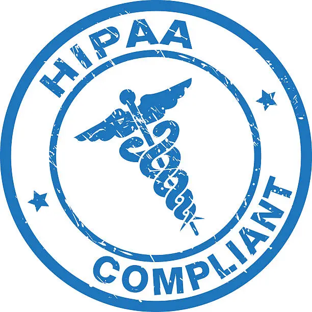 Vector illustration of HIPAA Compliant