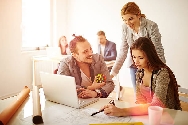 istock Group of people in the office 612519328