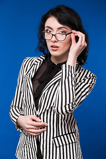 istock girl in a black blouse 612524416