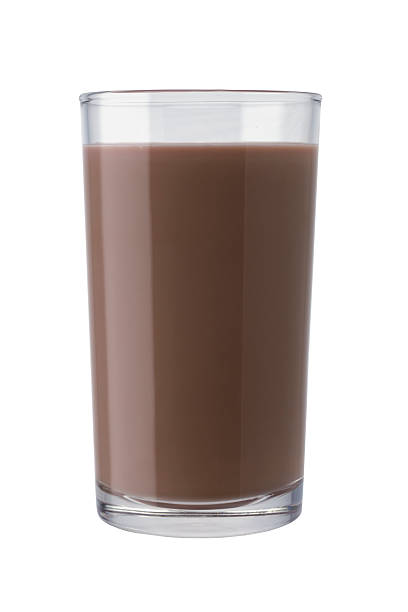 istock glass of chocolate milk isolated on white background 612614992