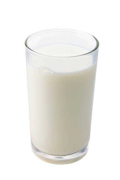 istock glass of milk isolated on white background 612615370