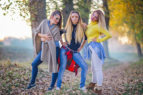 istock Girls in park 612618300