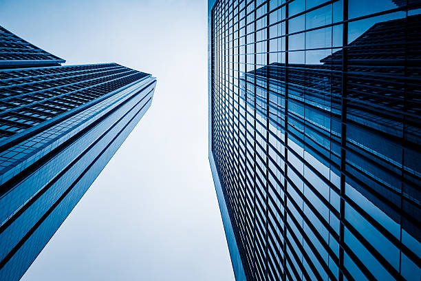 istock low angle view of skyscrapers 612618350