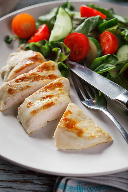 istock Grilled chicken fillet 612618374