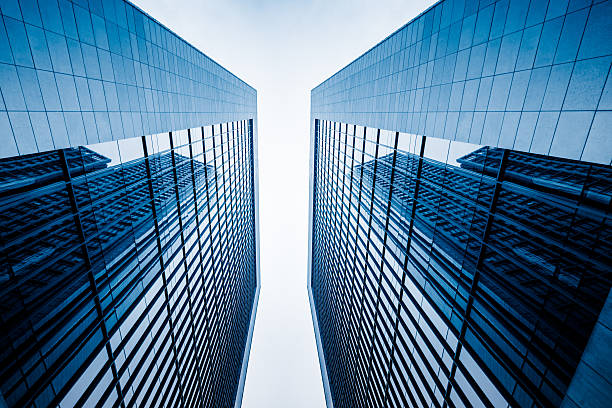 istock low angle view of skyscrapers 612618552