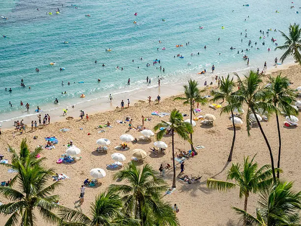 Photo of Waikiki beach, Honolulu
