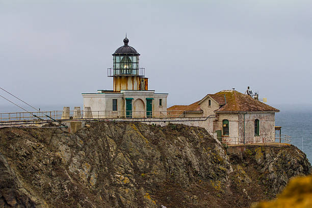 istock Point bonita lighthouse in San Francisco ca 612620520