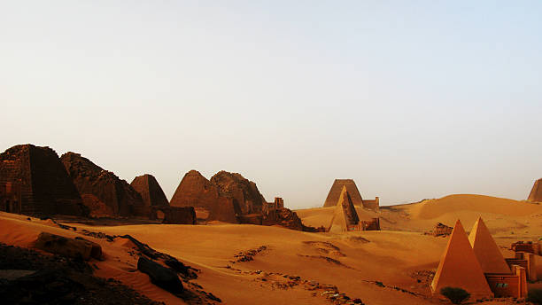 istock Pyramids of Meroe 612627594