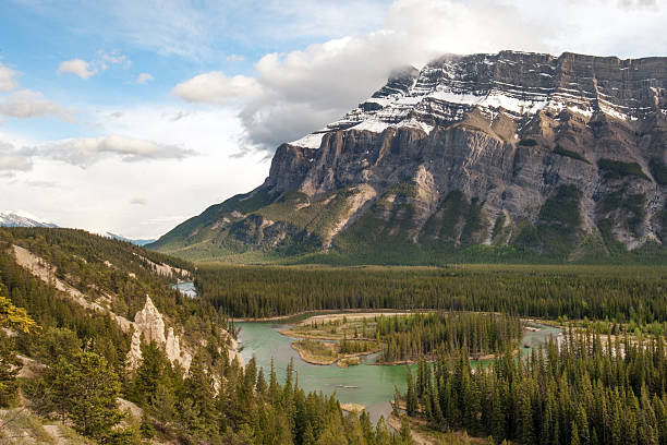 istock Tunnel mountain hoodoos 612629878