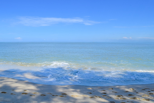 Pantai Keracut beach. Penang island National Park. Malaysia