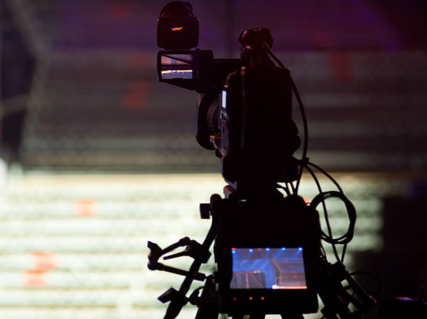 istock tv camera in a concert hall 612645380