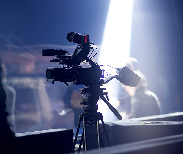 istock tv camera in a concert hall 612645514