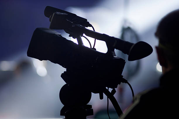 istock tv camera in a concert hall 612645588
