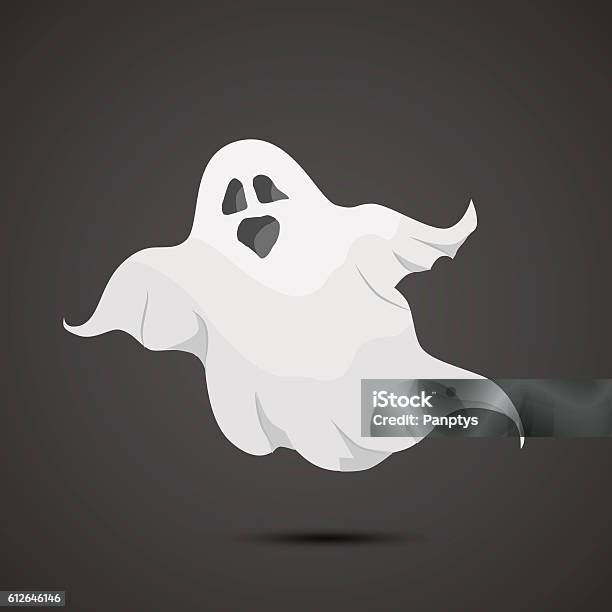 Ghost Vector Icon Stock Illustration - Download Image Now - Ghost, Cartoon, Heckling